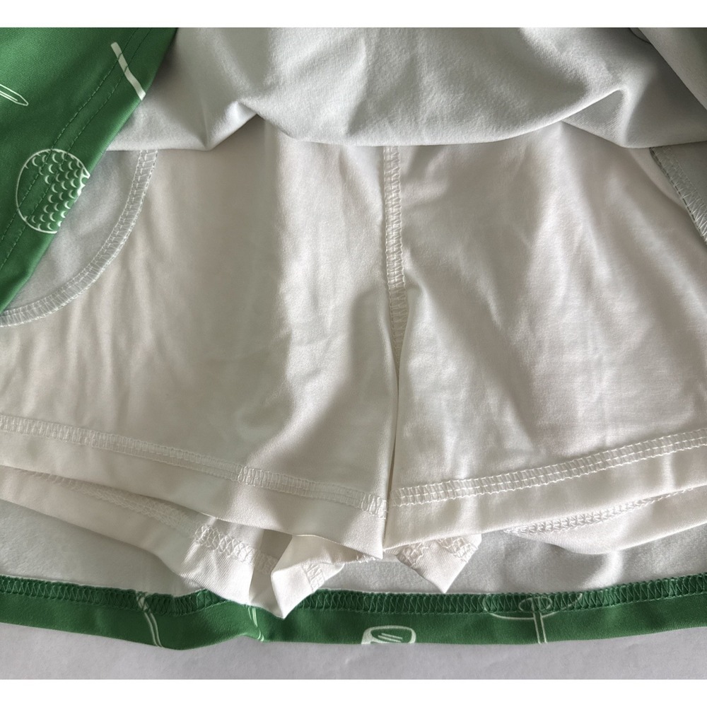 Jess Lea Green On Par Golf Skort Super Cute Fun Country Club Size XL - Picture 6 of 9